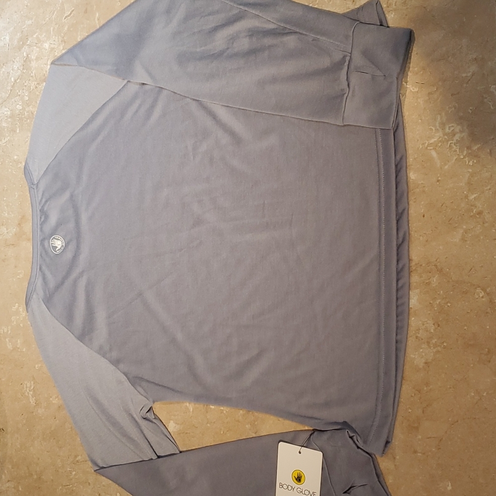 Body Glove Gray Performance Top S - Picture 3 of 3